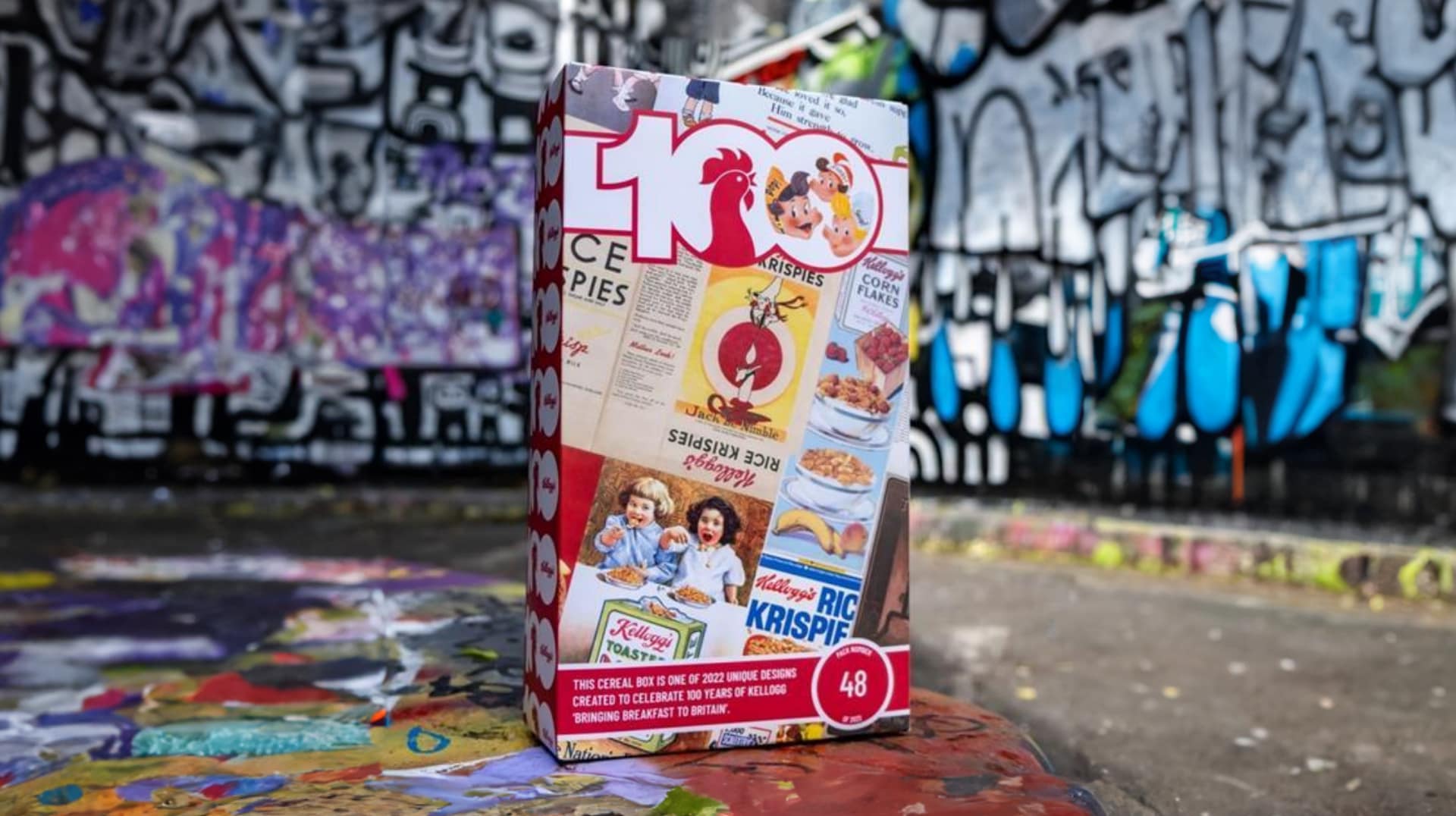 Kellogg's packaging printed with HP Indigo Presses