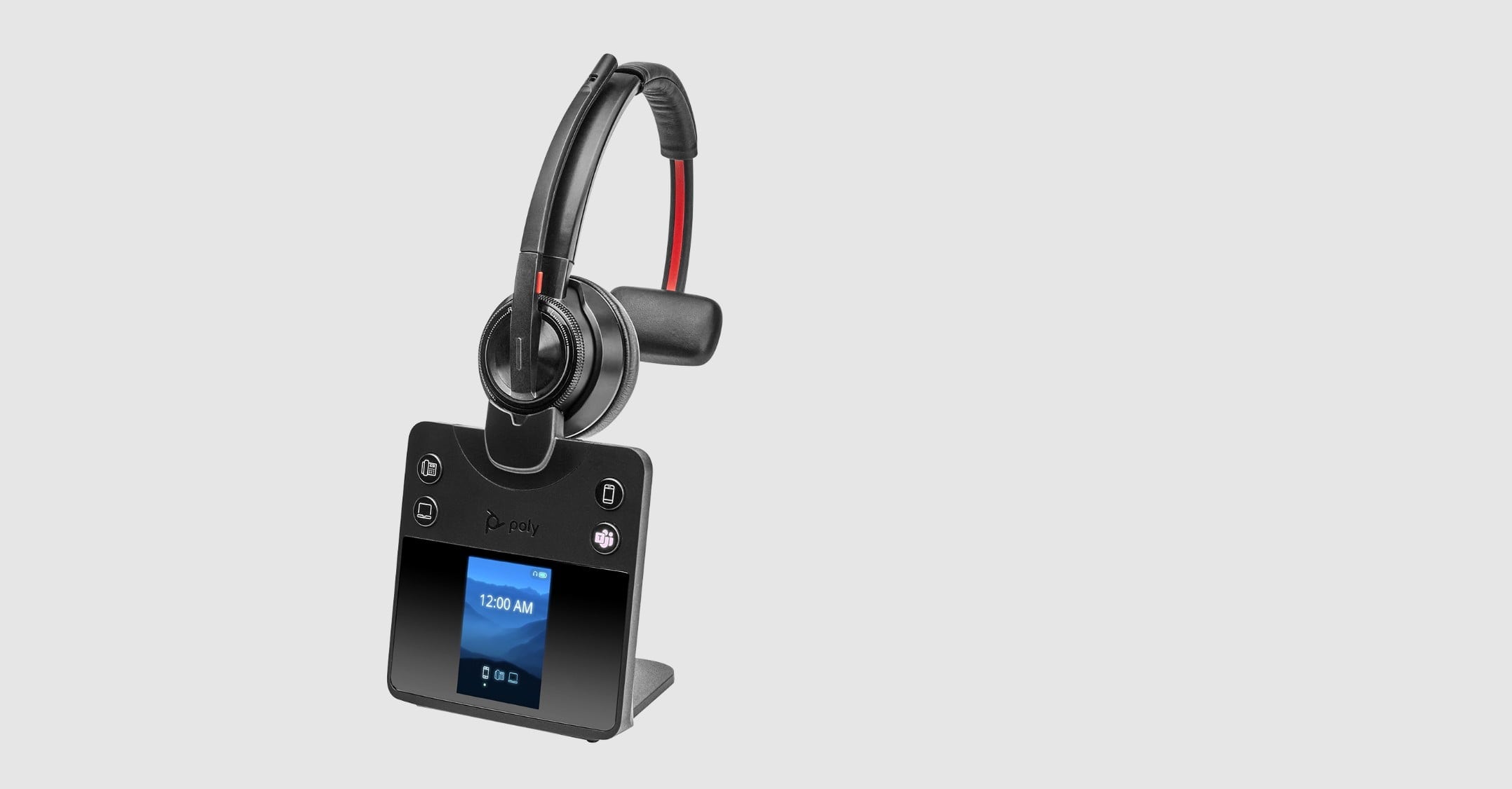 Poly Savi 8410 Headset with base