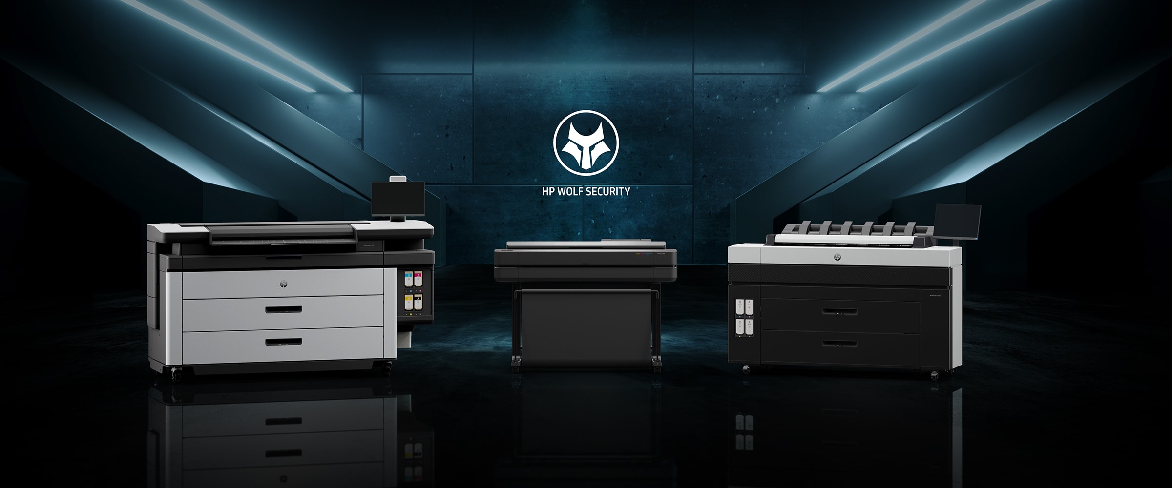 HP large-format plotters and printers