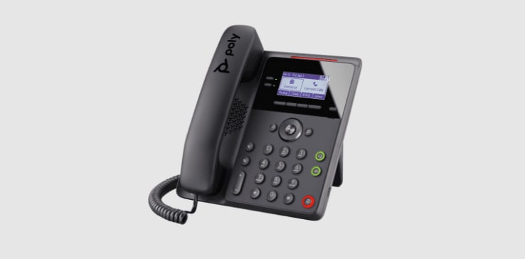 Poly Edge B10 B20 IP desk phone with handset