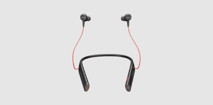 Poly Voyager 6200 noise-cancelling earbuds​