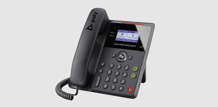 Poly Edge B10 B20 IP desk phone with handset