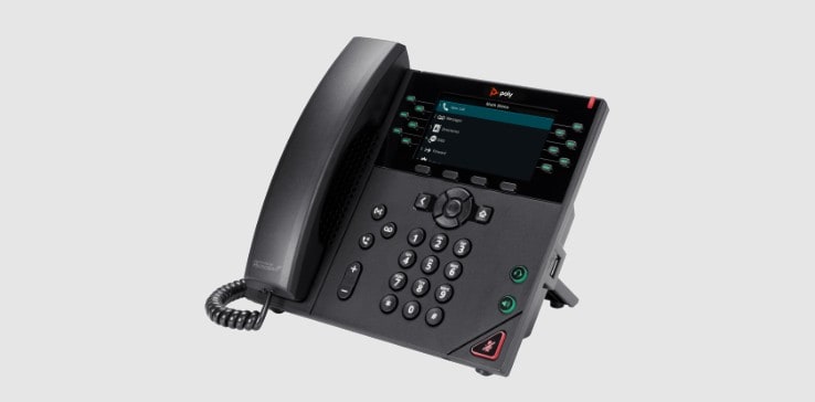 Poly VVX 450 office phone