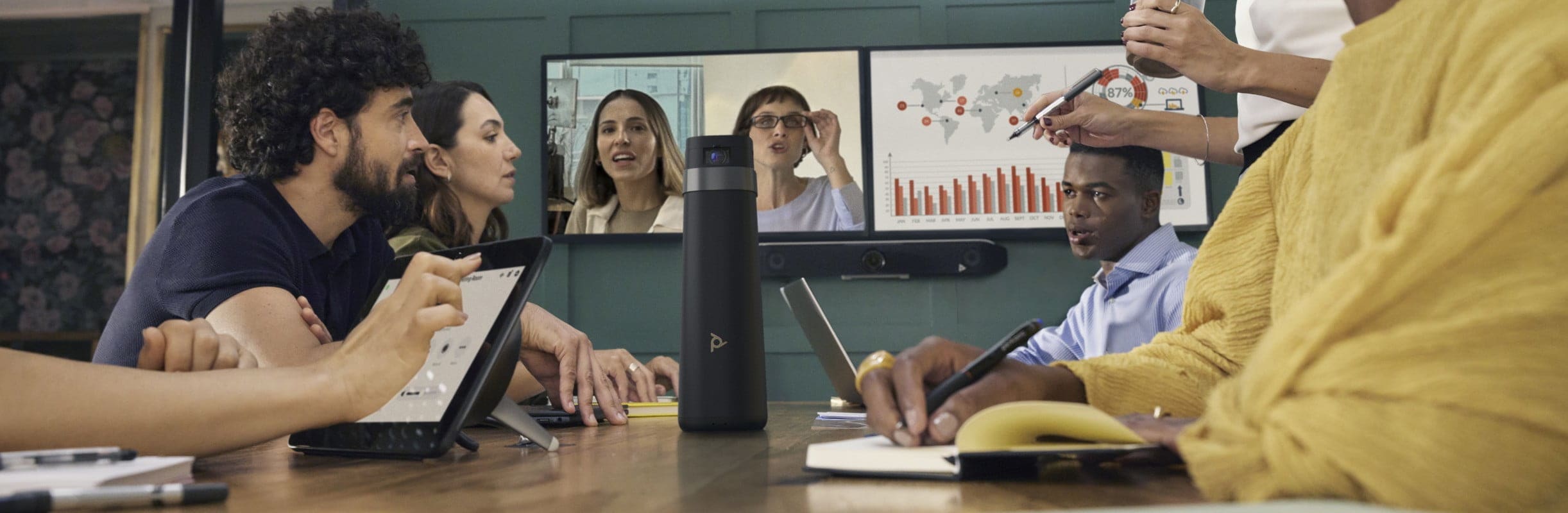 Group of people in a meeting room