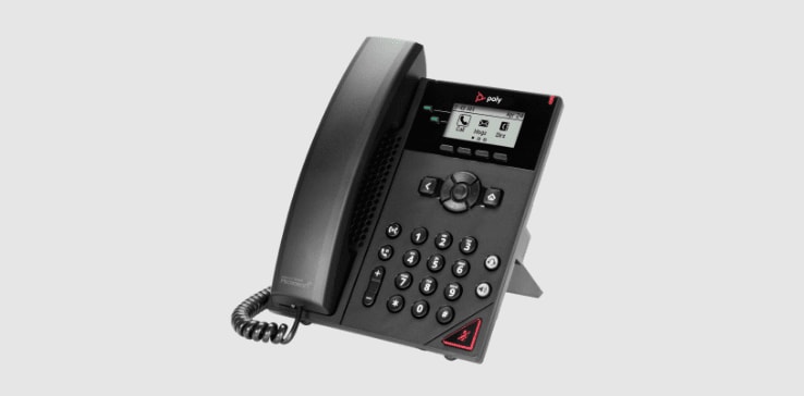 Poly VVX 150 desk phone with handset