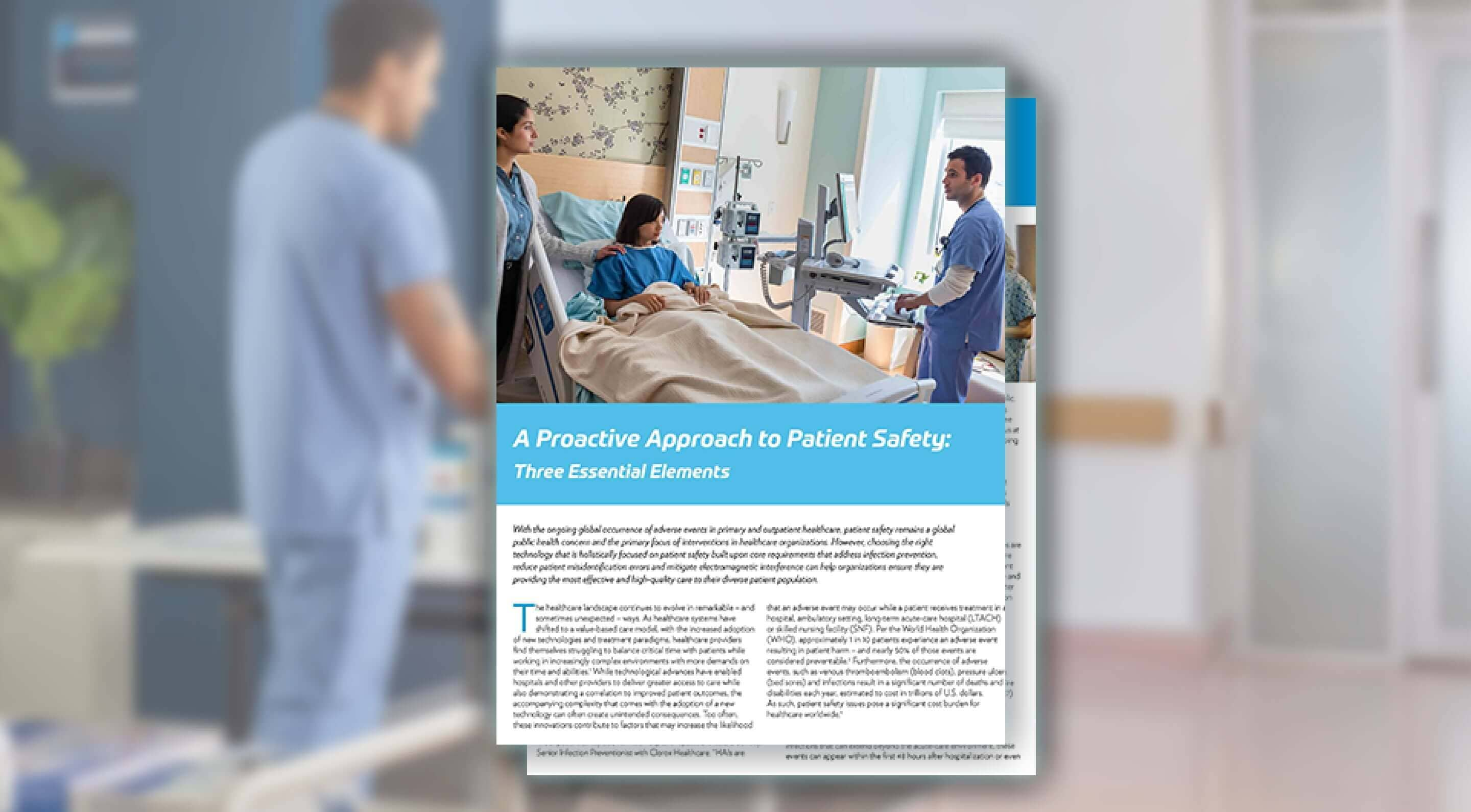 Image of the document "A proactive approach to patient safety"