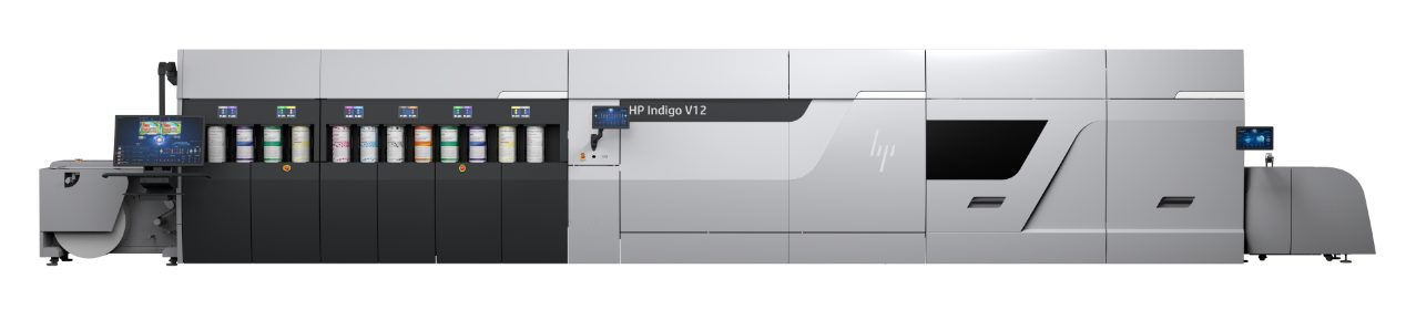 The HP Indigo V12 Digital Press