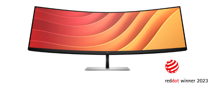 HP E45c G5 DQHD Curved Monitor