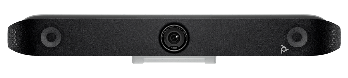 Front view of Poly Studio V52 Premium USB video bar