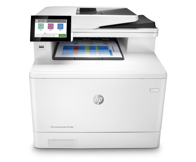 HP Color LaserJet Enterprise MFP M480 product.