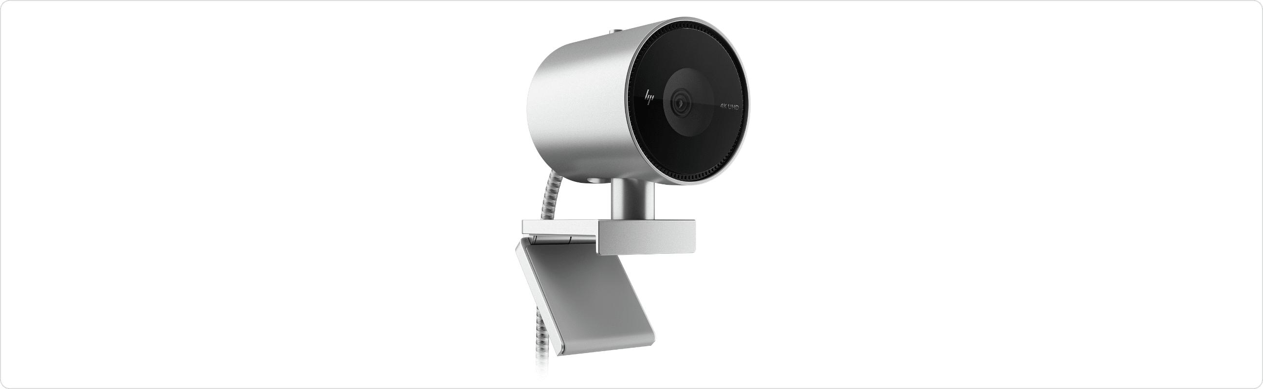 Side view of the HP 950 4K Webcam